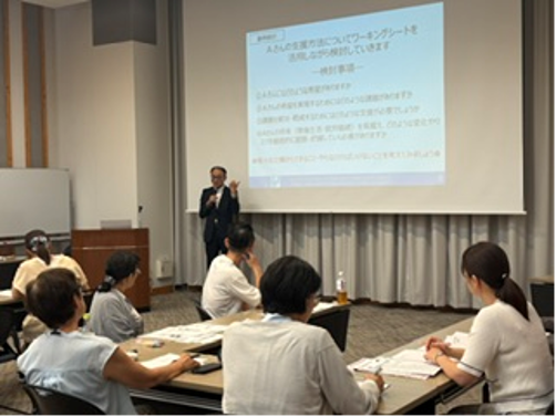 【ミニレクチャーの様子】